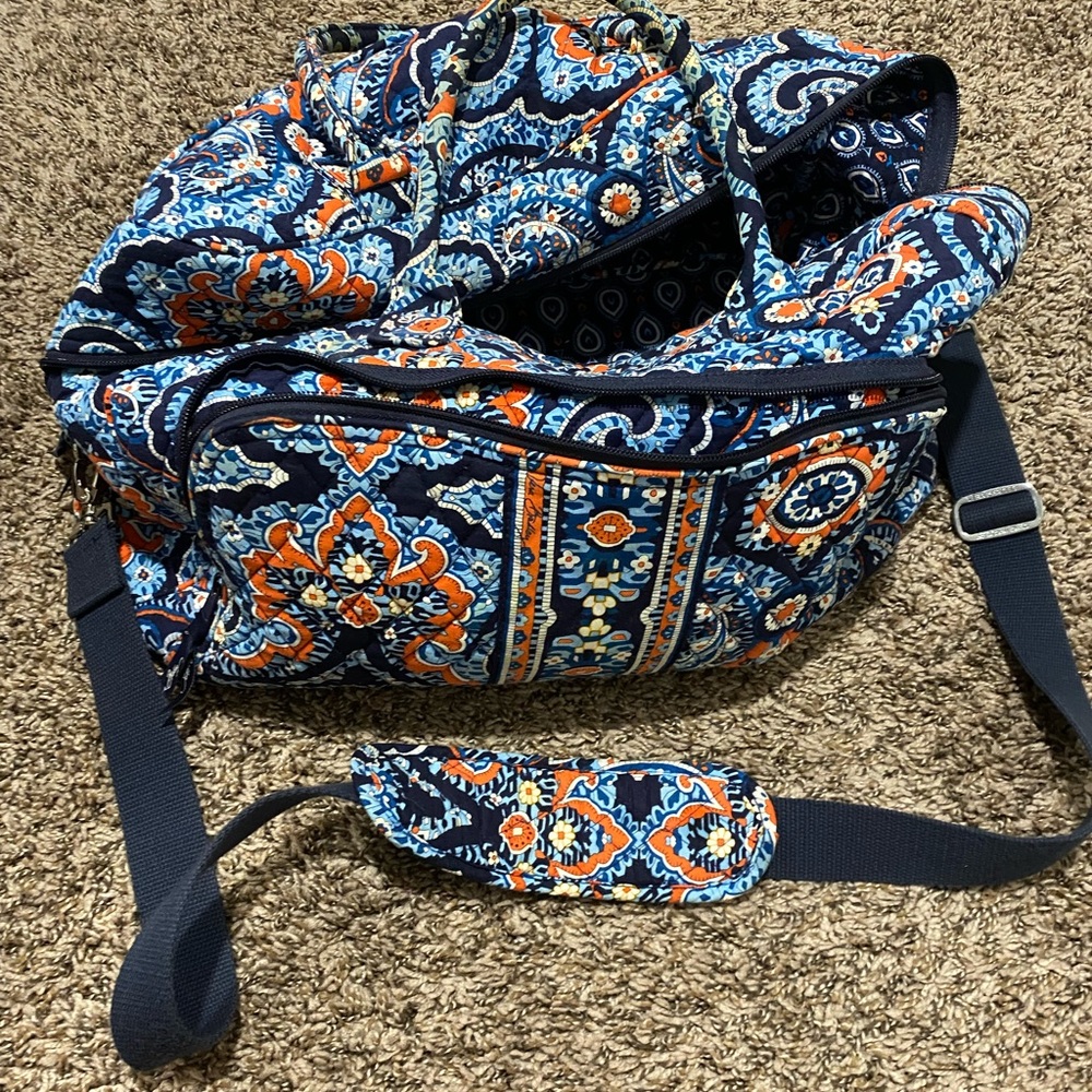 Vera Bradley Weekender and Toiletry Bags
